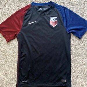 2016 Nike Authentic USA USMNT Away Match Soccer Jersey Shirt Kit